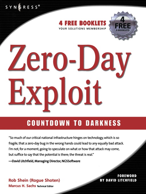 Title details for Zero-Day Exploit by Rob Shein - Wait list